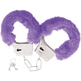 PLEASURE FURRY HANDCUFFS PURPLE