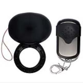 ESPÍRITO VIBRADOR DE CONTROLE REMOTO ANEL GALO PRETO