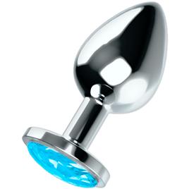 OHMAMA ANAL PLUG METAL - AZUL M