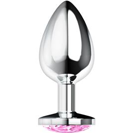 OHMAMA ANAL PLUG METAL - PINK M