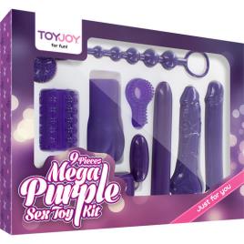 SÓ PARA VOCÊ MEGA KIT DE BRINQUEDOS PURPLE SEX