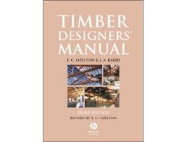 Livro Timber Designers Manual de E C Ozelton e J A Baird (Inglês)