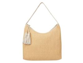 Bolsa de Mulher HOUSE OF SILVIANO Hobo Julho Silviano Bege (Tamanho Único)