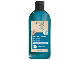 Gel de limpeza peeling orgânico para homens 200 ml NATURÉ MOI