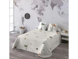 HACIENDO EL INDIO Colcha Estampada Bouti Peso 70 Gramas Cama 135/150 Goodvibes