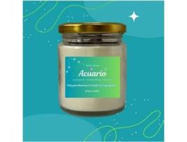 Vela Aromática de Cera de Soja com Horóscopo de Aquário FIXPARTS CBB SHOP