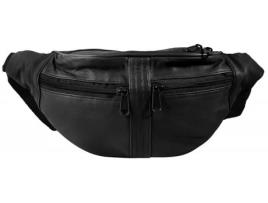 Bolsa de Cintura LEONARDO VERRELLI em Pele Genuína