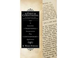 Livro First Corinthians An Exegetical and Explanatory Commentary de B Ward Powers (Inglês)