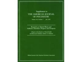 Livro research on mental illness and addictive disorders de american psychiatric association (inglês)