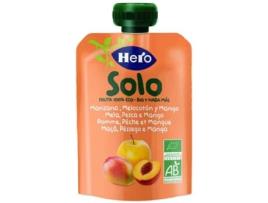 Saqueta de Fruta Maçã Pêssego e Manga HERO SOLO