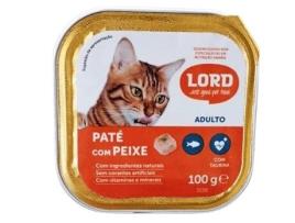 Paté LORD Gato com Peixe 100Gr