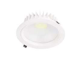 Downlight LED Redondo Encastrado 15W 1080lm Ø16cm 4000K Branco Eilen