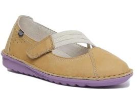 Sapatos de Mulher ON FOOT Pele Amarelo (39)