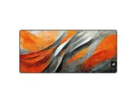 Mouse Pad para Jogos Laranja/Cinza Material: Stoff Naturgummi Skiller Sgp30 Xxl D6