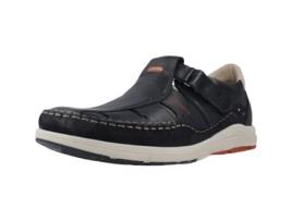 Sapatos de Homem FLUCHOS Pele Azul (45)