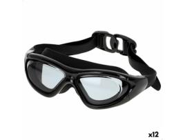 Óculos de Natação para Adultos AQUASPORT Preto 12 Unidades