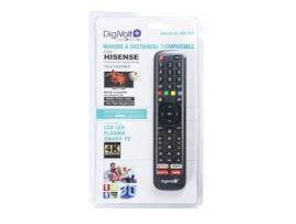 Comando/Controlo Remoto para Televisão Hisense DIGIVOLT Hi-49 Preto