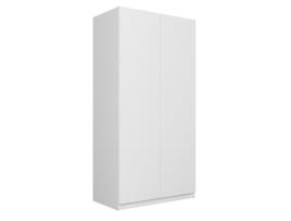 Roupeiro TOP E SHOP Sd-90 Biel Kpl Branco Laminado