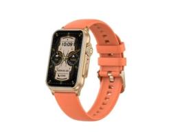 Smart Watch H23 Multifuncional Bluetooth Call Rose Gold Orange Versão em Inglês GODTVAGT