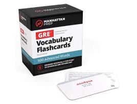 Livro 500 Advanced Words GRE Vocabulary Flashcards de Manhattan Prep (Inglês)