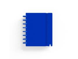 Caderno INGENIOX A5 Pautado 80Fl 100G Foam C/Elástico Azul Escuro 66025011