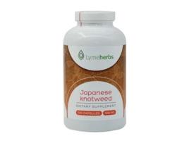 Cápsulas de Reynoutria Japonica Japanese Knotweed Padronizado para 10% de Resveratrol LYMEHERBS 500 Cápsulas