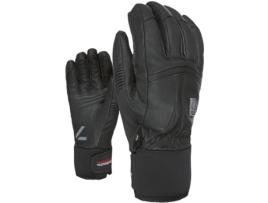 Luvas para Homem LEVEL Lavas Off Piste Leather Preto para Esqui (XXXL)