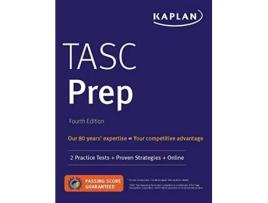 Livro Tasc Prep de Kaplan Test Prep (Inglês)