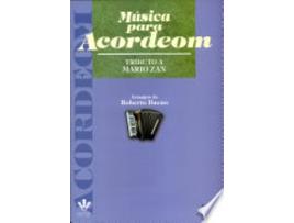 Livro MÚSICA PARA ACORDEOM - TRIBUTO A MARIO ZAN de BUENO, ROBERTO (Português do Brasil)