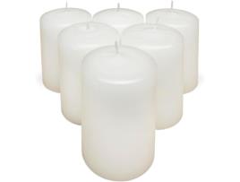 COM-FORT HOUSE- Velas Brancas Velas 6X10Cm Tealight Velas Decorativas Sem Perfume COM-FORT HOUSE