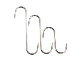 Gancho carnicero 14cm. inox. caja 10