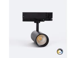 Foco Carril Led Trifásico 20W Carlo Cct Seleccionável no Flicker Preto