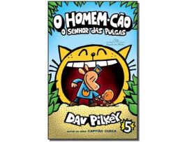 Livro Homem-Cao O O Senhor das Pulgas Vol. 05 de Pilkey e Dav (Português do Brasil)