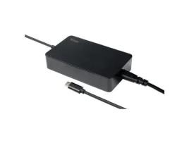 Fonte de alimentação universal ITEK para laptops e dispositivos USB-C Pd 65W Design Fino Preto