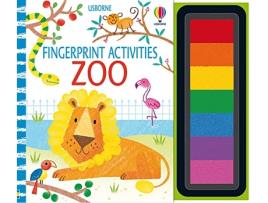 Livro Fingerprint Activities Zoo de Fiona Watt (Inglês)