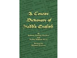 Livro A Concise Dictionary of Middle English de Anthony Lawson Mayhew e Walter William Skeat (Inglês - Capa Dura)