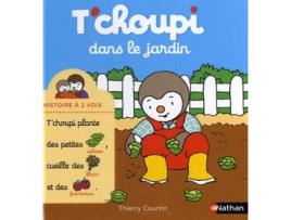 Livro Tchoupi dans le jardin French Edition de Thierry Courtin (Francês)