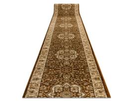 Conjunto de Passadeira DYWANY LUSZCZOW Heat Royal Agy Polipropileno Castanho (80x470cm)