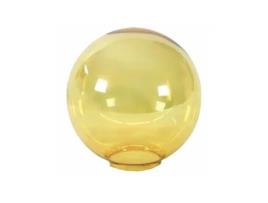 Bola de Cristal Amber de 15Cm com Clipe de 1Cm e Abertura de 8Cm