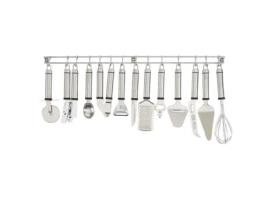 Conjunto de Utensílios de Cozinha BEPRO Aço inoxidável 7 x 60 x 3 cm 13 Peças