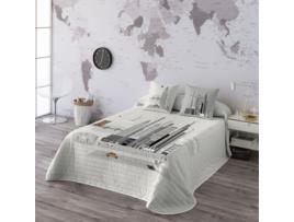 HACIENDO EL INDIO Colcha Estampada Bouti Peso 70 Gramas Cama 135/150 Nyc