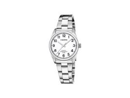 Reloj Mujer CALYPSO K5863/1 Acero Inoxidable Blanco 32Mm Correa Plateada
