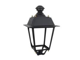 Luminária Led 40W Villa Lumileds Philips Xitanium Regulável 1-10V Iluminação Pública 6000K Assimétrica 140ºx60º Branco Frio LEDKIA