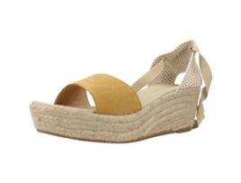Sapatos de Mulher CLARA DURAN Tecido Amarelo (41)
