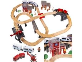 Ferrovia de Madeira Trem KRUZZEL 22754