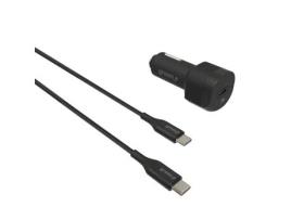Carregador Automóvel Usb-C Pd GREENE Polímero Preto
