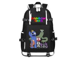 KOHREE Conjunto de Três Peças de Mochila de Estudante Rainbow Friends