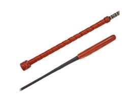 Chicote de Adestramento Professional 03042 Slim Leather Laranja 120 Cmfleck