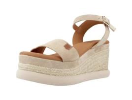 Sapatos de Mulher POPA Rosario Tecido Bege (41)