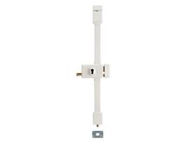 Fechadura Horizontal THIRARD Horga 3 Pontos Perfil Europeu Puxador Reto Branco